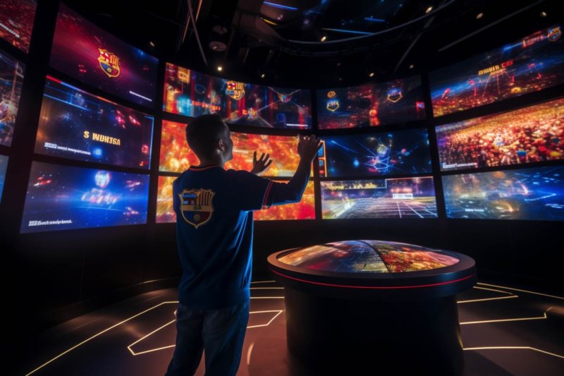Key Highlights of the Barça Immersive Exhibition